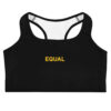 Affirmations Sports bra: Equal