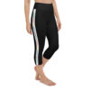 Affirmations Black Waisted Yoga Capri Leggings - Image 8