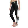 Affirmations Black Waisted Yoga Leggings - Image 2
