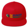 Be Human Friendly Flat Bill Cap - Image 7