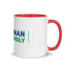 Be Human Friendly Mug with Color Inside - Image 5
