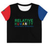 RH Logo Color Block Crop Tee